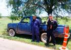 POLICÍA CAMINERA SECUESTRAN UNA CAMIONETA ADULTERADA Y DETIENEN A UN HOMBRE CON PEDIDO ACTIVO