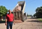 EL INTENDENTE ADALBERTO PAPP SUPERVISA TRABAJOS EN EL BARRIO PUEBLO VIEJO