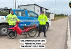 CAMINERA RECUPERÓ UNA MOTO, SECUESTRÓ UN ARMA DE FUEGO Y DETECTÓ 28 ALCOHOLEMIAS POSITIVAS