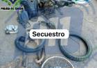 VILLA ÁNGELA:  DOS PERSONAS FUERON DEMORADAS CON UNA “TUMBERA” Y UNA MOTOCICLETA DESMANTELADA