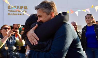 LAS BREÑAS: EL GOBERNADOR ZDERO INAUGURÓ OBRAS DE MEJORAS Y ENTREGÓ EQUIPAMIENTO AL CIFF N° 13