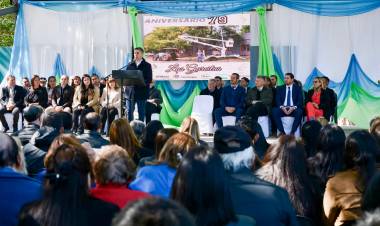 ANIVERSARIO 79° DE LAS GARCITAS: INAUGURACIÓN DEL FRIGORÍFICO LOCAL Y UN NUEVO CENTRO DE MONITOREO CON 10 CÁMARAS DE SEGURIDAD
