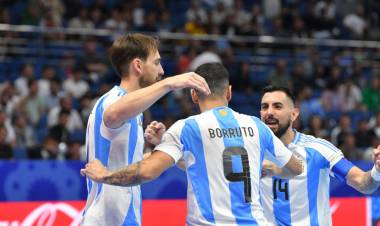 LA SELECCIÓN ARGENTINA DE FUTSAL SE METIÓ EN SEMIFINALES DEL MUNDIAL