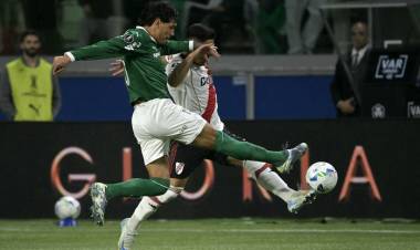 RIVER PERDIÓ 3-1 CON PALMEIRAS Y QUEDÓ ELIMINADO DE LA COPA LIBERTADORES