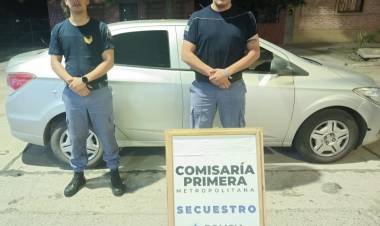 DAN CON UN AUTO CON PEDIDO DE SECUESTRO ACTIVO