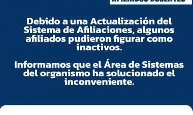 INSSSEP: INFORMACIÓN IMPORTANTE PARA AFILIADOS DOCENTES