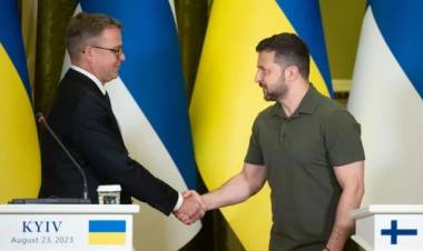 UCRANIA RECIBE MÁS AYUDA MILITAR DE FINLANDIA Y LA GUERRA DE DRONES SOBREVUELA LA REGIÓN