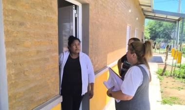 EL INSTITUTO DE VIVIENDA REALIZÓ UN RELEVAMIENTO Y ACOMPAÑAMIENTO SOCIAL A FAMILIAS ADJUDICATARIAS EN EL SAUZALITO