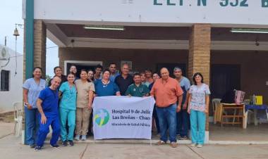 LAS BREÑAS: SALUD LLEGÓ A VILLA LOS ARENALES CON UN OPERATIVO SANITARIO TRAS CASI 10 AÑOS