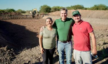 REPRESAS COMUNITARIAS: AVANZAN OBRAS PARA GARANTIZAR AGUA AL SECTOR PRODUCTIVO