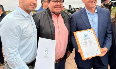 JOAQUÍN GARCÍA: “HAY UN GOBERNADOR QUE DECIDIÓ TRANSFORMAR EL SUDOESTE CON LA RUTA 13”
