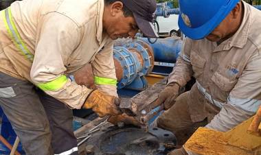 GENERAL SAN MARTÍN: SAMEEP PUSO EN FUNCIONAMIENTO UNA NUEVA BOMBA PARA OPTIMIZAR EL SERVICIO