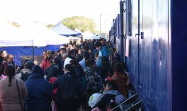 ESTA SEMANA: EL TREN 25 DE MAYO ACERCA SALUD, TRÁMITES Y SERVICIOS A MILES DE VECINOS EN FONTANA