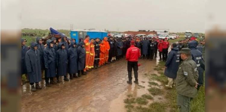 CASO LIAN: NUEVA JORNADA DE BÚSQUEDA Y EL MAL CLIMA QUE COMPLICA LOS TRABAJOS