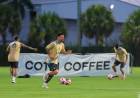 DOS JUGADORES DE LA SELECCIÓN ARGENTINA VOLVIERON A ENTRENAR A LA PAR DEL GRUPO