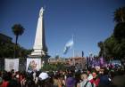 MADRES, ABUELAS Y ESTATALES, UNIDOS EN PLAZA DE MAYO POR LA MEMORIA, VERDAD Y JUSTICIA