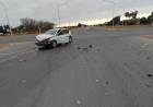 ACCIDENTE DE TRANSITO, UNA MUJER RESULTO LESIONADA