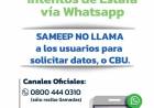 SAMEEP ALERTA A LA POBLACIÓN SOBRE INTENTOS DE ESTAFAS TELEFÓNICAS UTILIZANDO EL NOMBRE DE LA EMPRESA