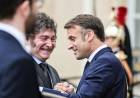 EL TUIT DE VILLARRUEL CONTRA FRANCIA, EJE DEL ENCUENTRO ENTRE MILEI Y MACRON EN PARÍS