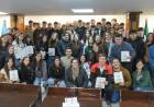 LA LEGISLATURA RECIBIÓ A ESTUDIANTES DE JUAN JOSÉ CASTRLLI Y VILLA ÁNGELA