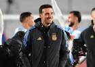 ÚLTIMO ENTRENAMIENTO DE LA SELECCIÓN ARGENTINA ANTES DE VIAJAR A COLOMBIA
