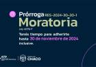 LA ADMINISTRACIÓN TRIBUTARIA PROVINCIAL RECUERDA QUE HASTA EL 30 DE NOVIEMBRE ESTÁ VIGENTE LA MORATORIA 2024