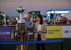 EL PRESIDENTE DE LA CONMEBOL INAUGURÓ EL FANZONE DE LA COPA LIBERTADORES