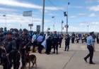 "¿QUIÉN SE HA TOMADO TODO EL VINO?": LA PREGUNTA DE LA ORQUESTA POLICIAL DE CHUBUT EN EL ACTO DE RECIBIMIENTO A PATRICIA BULLRICH