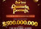 GRAN EXPECTATIVA POR LA POCEADA DE $500 MILLONES QUE SE JUEGA ESTE SÁBADO
