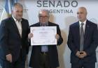 DANIEL GUIÑAZÚ Y GUSTAVO VEIGA, PERIODISTAS DE PÁGINA/12, DISTINGUIDOS