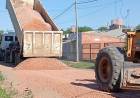 VILLA ÁNGELA: 200 NUEVOS METROS DE CALLE DE RIPIO EN EL BARRIO 100 VIVIENDAS DEL LOTE 20