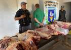 DEMORARON A UN HOMBRE CON MÁS DE 100 KILOS DE CARNE FAENADA
