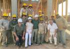 OBRAS EN MARCHA: EL GOBERNADOR ZDERO CONSTATÓ EL AVANCE DE LA CONSTRUCCIÓN DE LA RED DE AGUA POTABLE Y DEL CENTRO DE DISTRIBUCIÓN EN CORZUELA