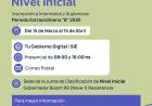 PARA DOCENTES DE NIVEL INICIAL: ABRE INSCRIPCIÓN EXTRAORDINARIA A INTERINATOS Y SUPLENCIAS