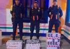 SECUESTRÓ CIGARRILLOS ILEGALES VALUADOS EN MÁS DE $ 2 MILLONES