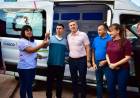 GENERAL PINEDO: EL GOBERNADOR ZDERO ENTREGÓ UNA NUEVA AMBULANCIA PARA EL HOSPITAL “ISAAC WAISMAN”