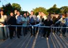 EL GOBERNADOR ZDERO INAUGURÓ CUADRAS DE PAVIMENTO URBANO EN LAS PALMAS