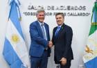FORTALECIENDO RELACIONES: EL GOBERNADOR ZDERO RECIBIÓ ESTA MAÑANA AL MINISTRO NEVEN, DE LA EMBAJADA ALEMANA