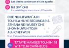 EL SAUZALITO: SIGUEN ABIERTAS LAS INSCRIPCIONES AL BACHILLERATO LIBRE PARA ADULTOS "JOVINO LUNA”