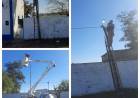 VILLA ÁNGELA: INFORME DE TRABAJOS REALIZADOS POR EL ÁREA DE ALUMBRADO PUBLICO