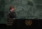 DESPUÉS DEL RESPALDO DE DONALD TRUMP, JAVIER MILEI HABLÓ EN LAS NACIONES UNIDAS Y TUVO FOTO CON KRISTALINA GEORGIEVA