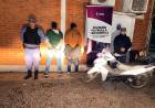 INTENTARON ESCAPAR DE UN CONTROL Y FUERON DETENIDOS CON UN ARMA DE FUEGO