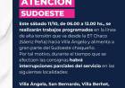 TRABAJOS PROGRAMADOS DE SECHEEP EN EL SUDOESTE