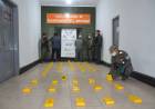 VIAJABAN CON 46 KILOS DE COCAÍNA OCULTOS EN UNA CAJA Y ENVUELTOS EN SÁBANAS