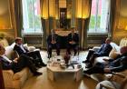 MADRID: ZDERO SE REUNIÓ CON REPRESENTANTES DEL SANTANDER GROUP PARA IMPULSAR INVERSIONES EN EL NORTE GRANDE
