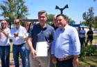 CHOROTIS ESTRENA SU PLAZA CENTRAL RENOVADA Y RECIBE TANQUES DE AGUA PARA LAS FAMILIAS DE LA COMUNIDAD