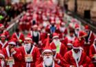 TRADICIÓN NAVIDEÑA: BUDAPEST CELEBRÓ SU TRADICIONAL CARRERA ANUAL DE PAPÁ NOEL