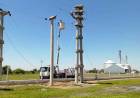 AVANZA EL TRAMO FINAL DE LA NUEVALÍNEA ELÉCTRICA ENTRE VILLA ÁNGELA Y DU GRATY