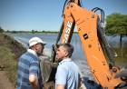 EL GOBIERNO PROVINCIAL REFUERZA LA LIMPIEZA DE CANALES Y EL ZANJEO EN EL ÁREA METROPOLITANA