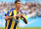 EN EL PASTO SECO DE RACING, DI MARÍA REGÓ FÚTBOL DE POTRERO